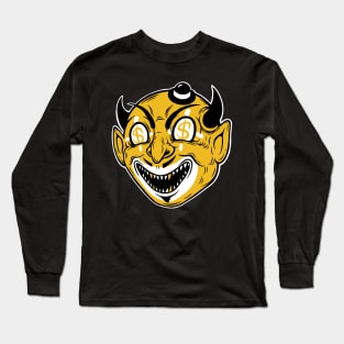 Greedy Gold Devil Clown Long Sleeve T-Shirt